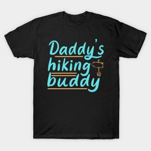 Daddy's Hiking Buddy Kids Outdoor Trekking T-Shirt